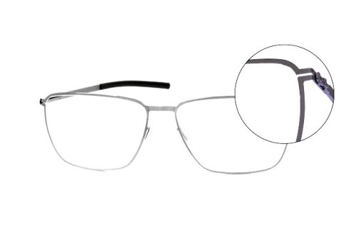 Eyewear (frame) IC! Berlin Khamseen Khamseen-Chrome
